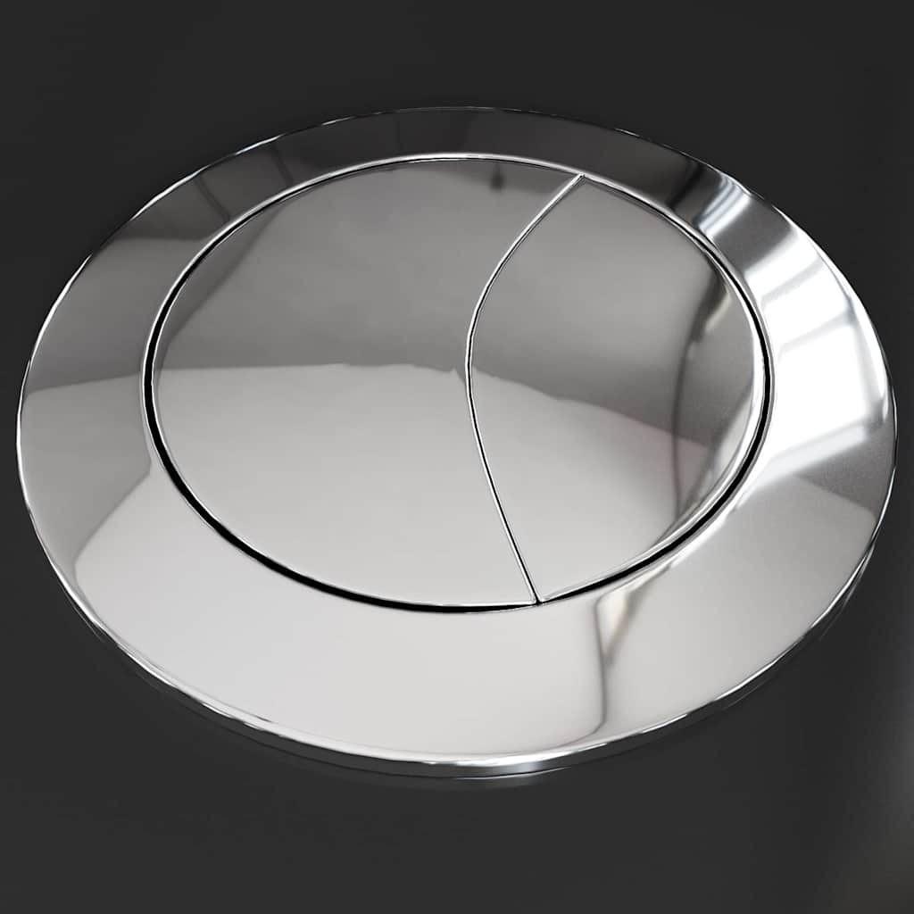 Λεκάνη Τουαλέτας Στρογγυλή Ροή Νερού Κάτω Μέρος Μαύρη Κεραμική - PAKOBAZAAR