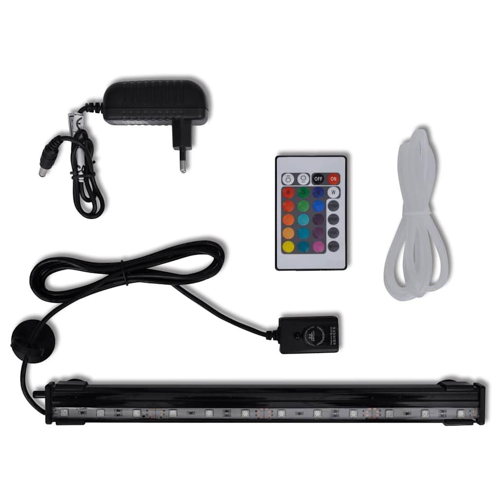 Λάμπα/Μπάρα Υποβρύχια Ενυδρείου LED RGB 32 εκ. με Φυσαλίδες - Pakobazaar