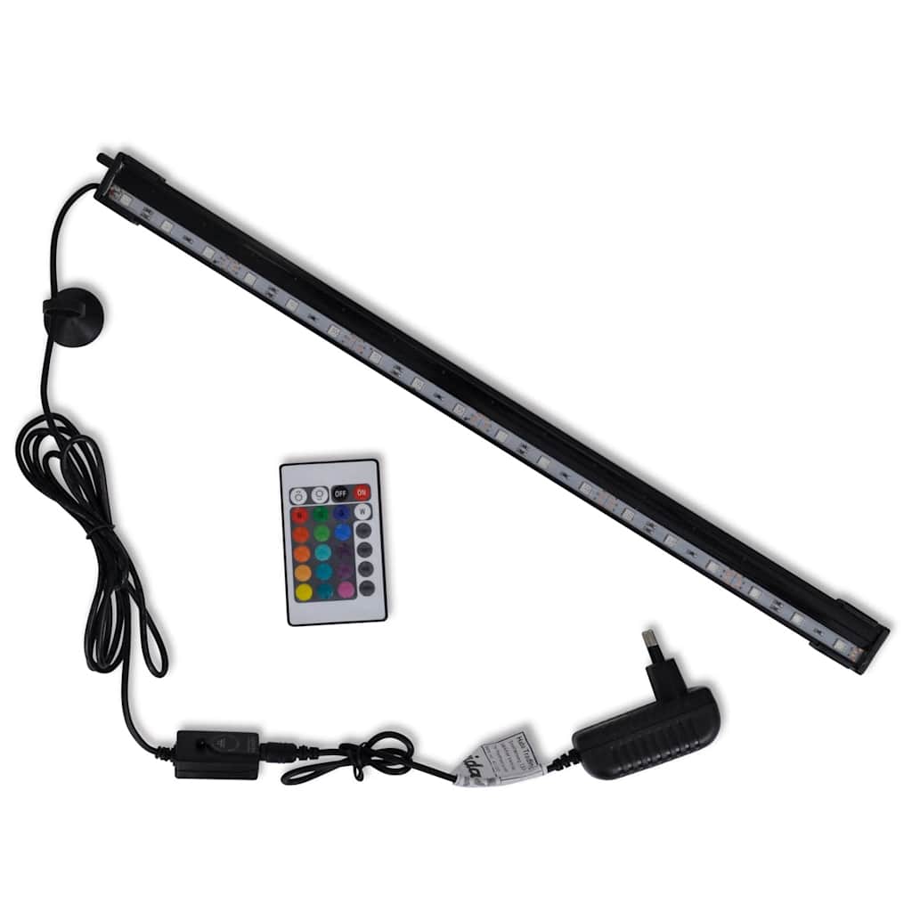 Λάμπα/Μπάρα Ενυδρείου LED RGB 48 εκ. με Φυσαλίδες - Pakobazaar