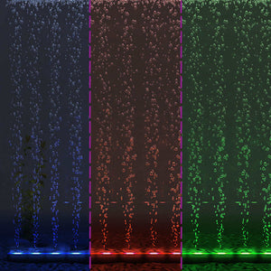 Λάμπα/Μπάρα Ενυδρείου LED RGB 56,5 εκ. με Φυσαλίδες - Pakobazaar