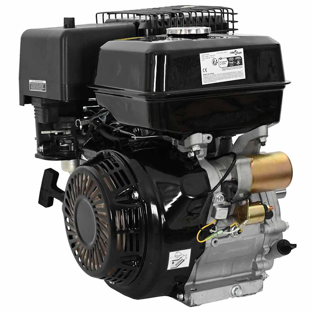 Βενζινοκινητήρας με Ηλεκτρική Εκκίνηση 15 HP 11 kW Μαύρος - PAKOBAZAAR