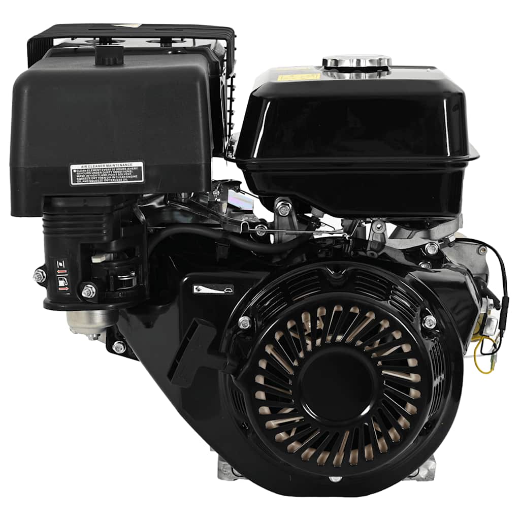 Βενζινοκινητήρας με Ηλεκτρική Εκκίνηση 15 HP 11 kW Μαύρος - PAKOBAZAAR