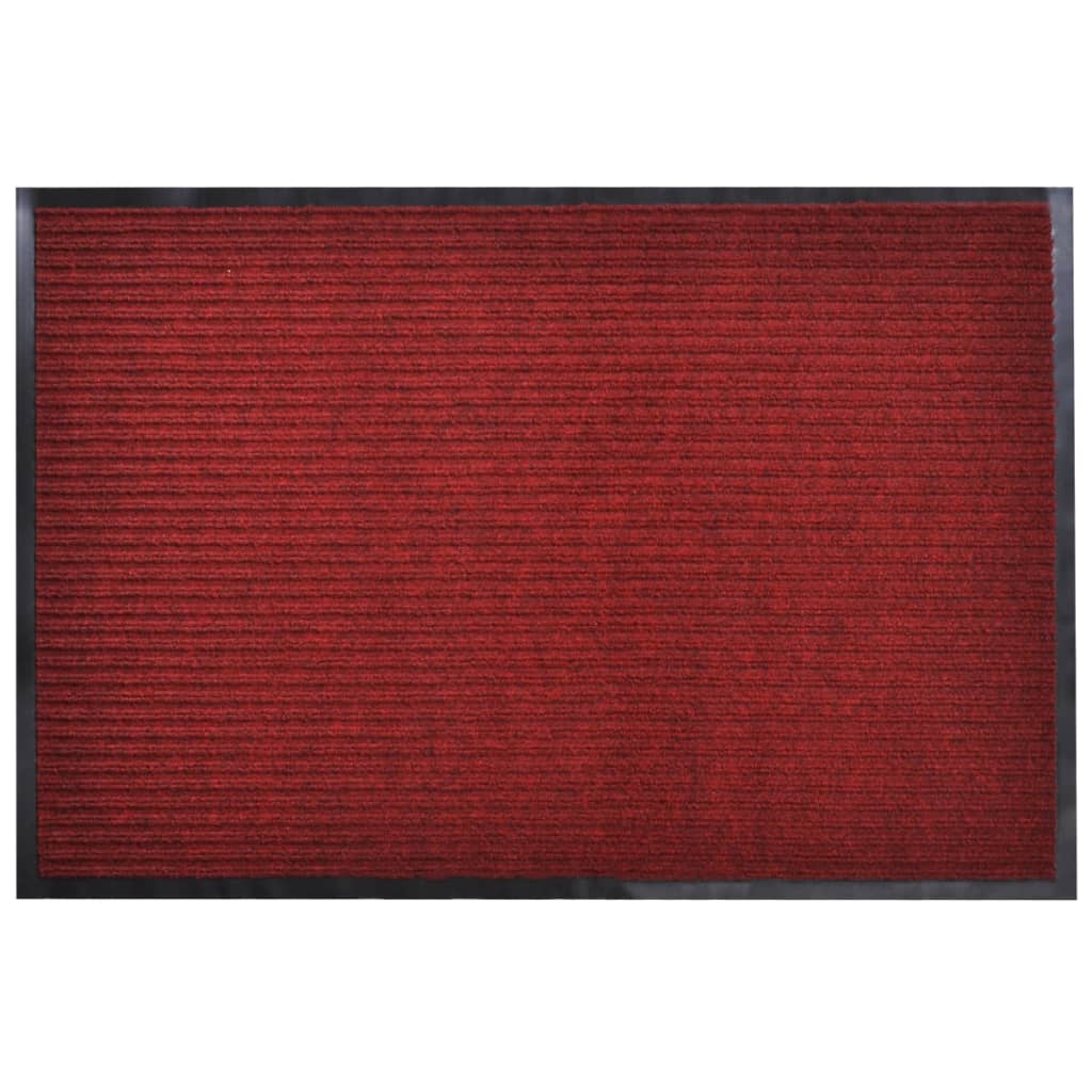 Πατάκι Πόρτας Κόκκινο 90 x 60 εκ. από PVC - PAKOBAZAAR