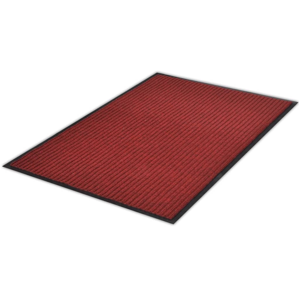 Πατάκι Πόρτας Κόκκινο 90 x 60 εκ. από PVC - PAKOBAZAAR