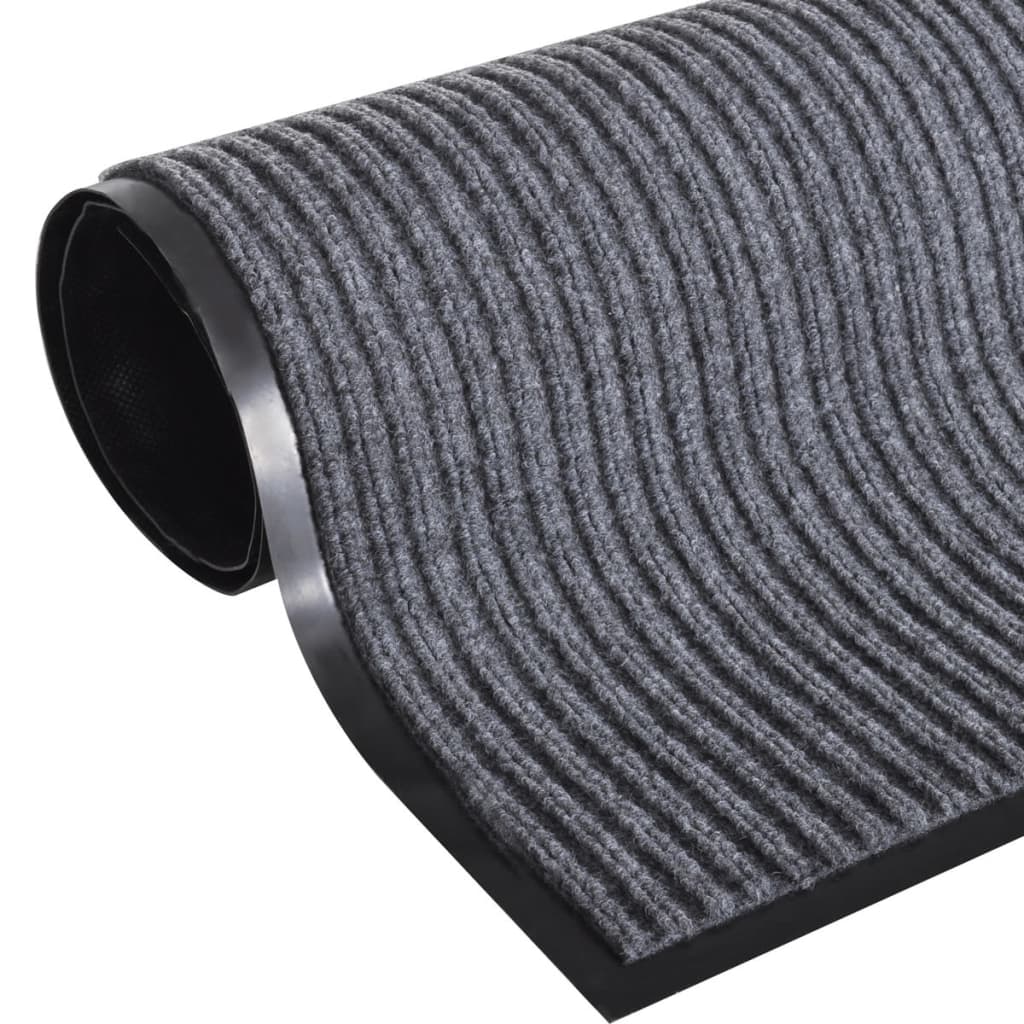 Πατάκι Πόρτας Γκρι 120 x 180 εκ. από PVC - PAKOBAZAAR