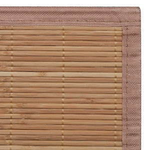 Χαλί Ορθογώνιο 120 x 180 εκ. από Καφέ Μπαμπού - Pakobazaar