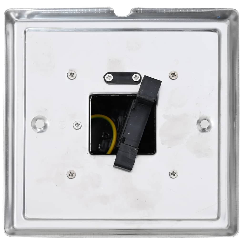 Στύλος Πρίζας Κήπου από Ανοξείδωτο Ατσάλι με Χρονοδιακόπτη - Pakobazaar