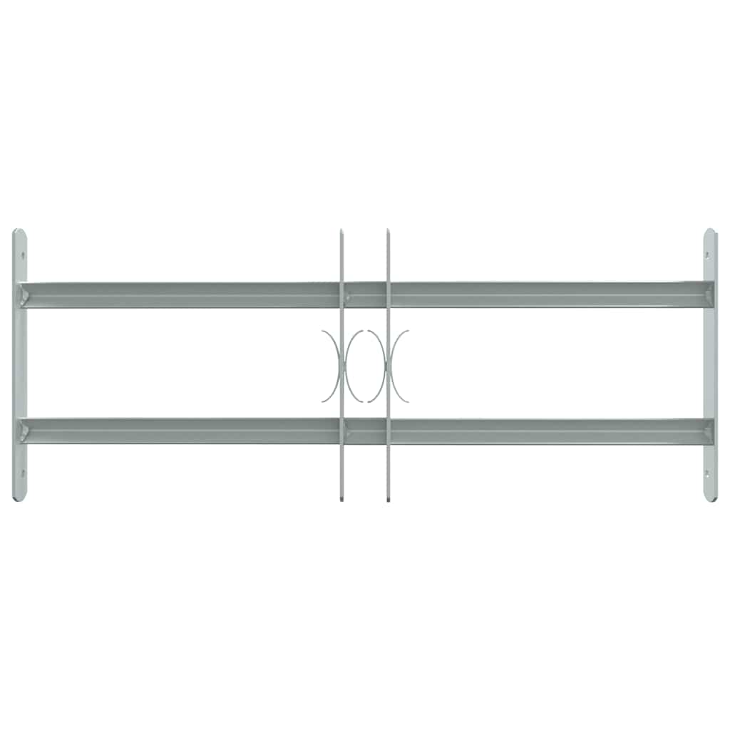 Κάγκελα Παραθύρων Ασφαλείας Ρυθμιζόμενα με 2 Μπάρες 500-650 χιλ. - PAKOBAZAAR