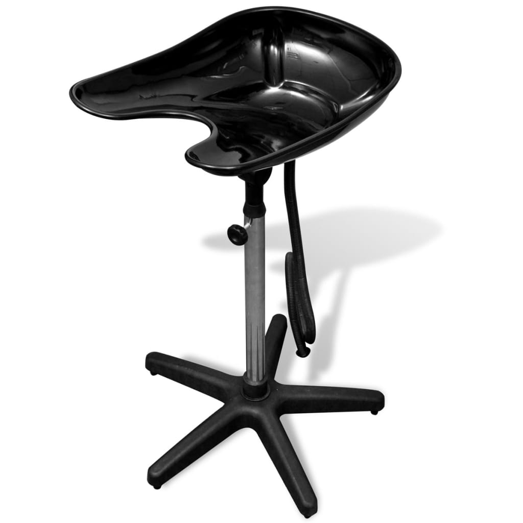 Φορητός Λουτήρας Κομμωτηρίου Μαύρος - Pakobazaar