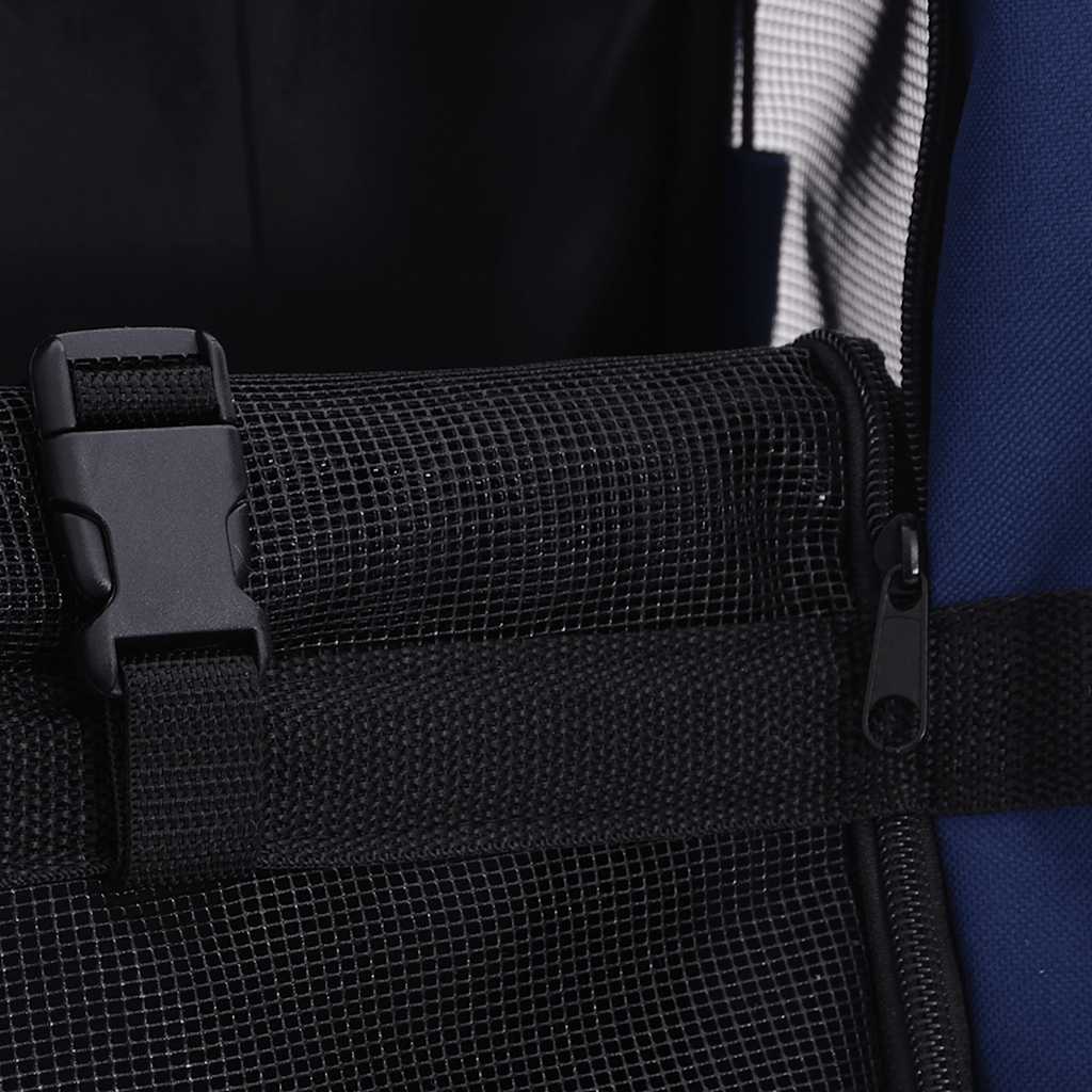 Τσάντα Μεταφοράς Κατοικίδιων Αναδιπλούμενη Πολυχρηστική Μπλε - PAKOBAZAAR