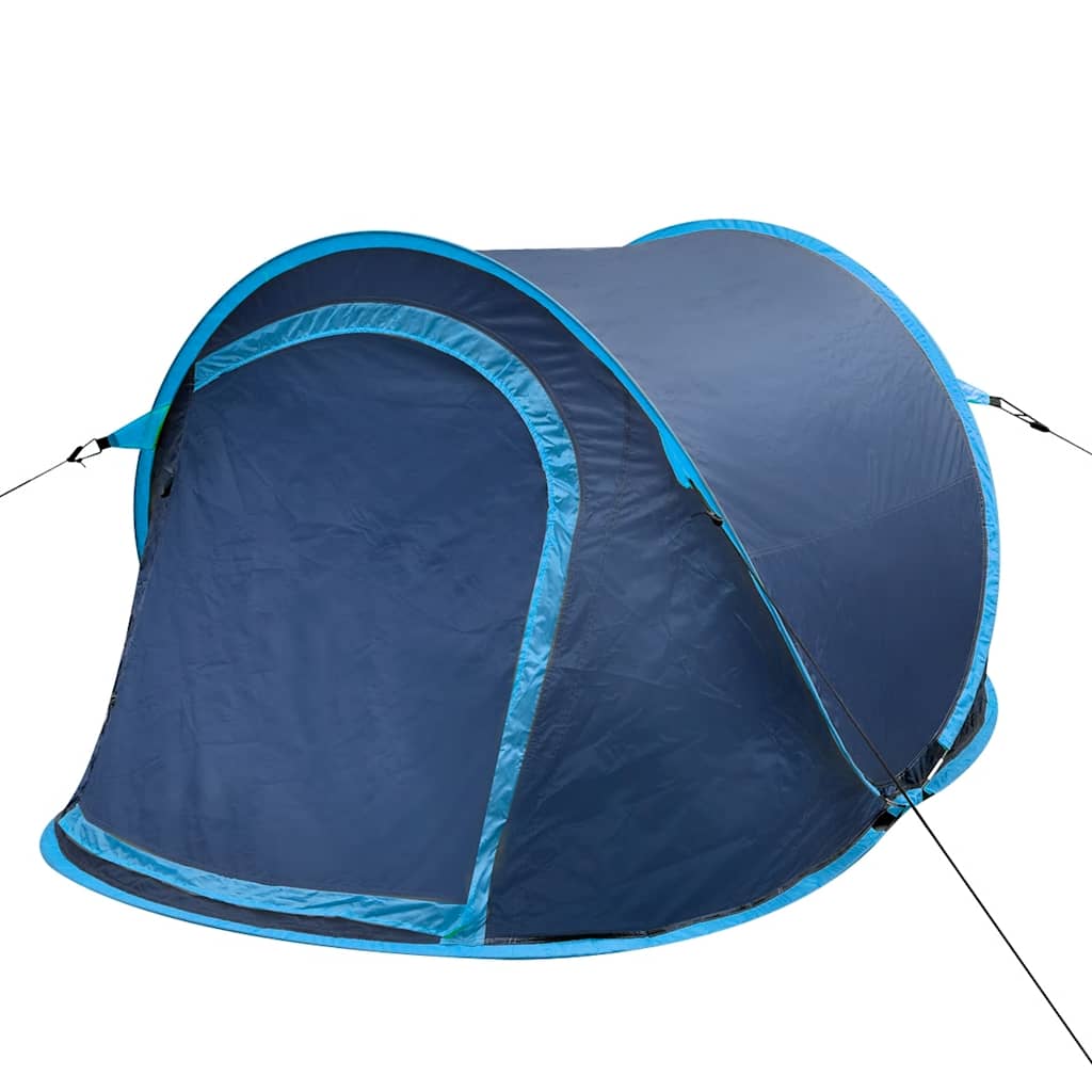 Σκηνή Camping Pop-up 2 Ατόμων Ναυτικό Μπλε / Γαλάζια