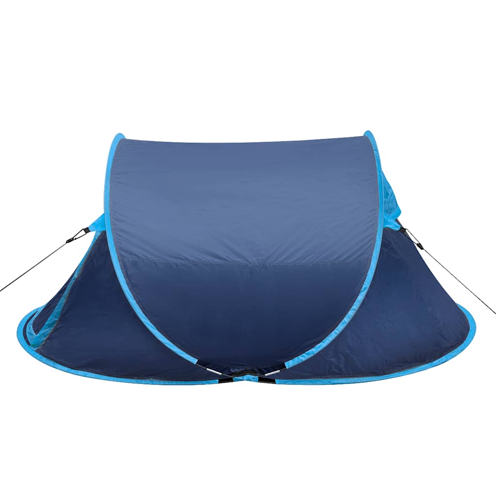 Σκηνή Camping Pop-up 2 Ατόμων Ναυτικό Μπλε / Γαλάζια
