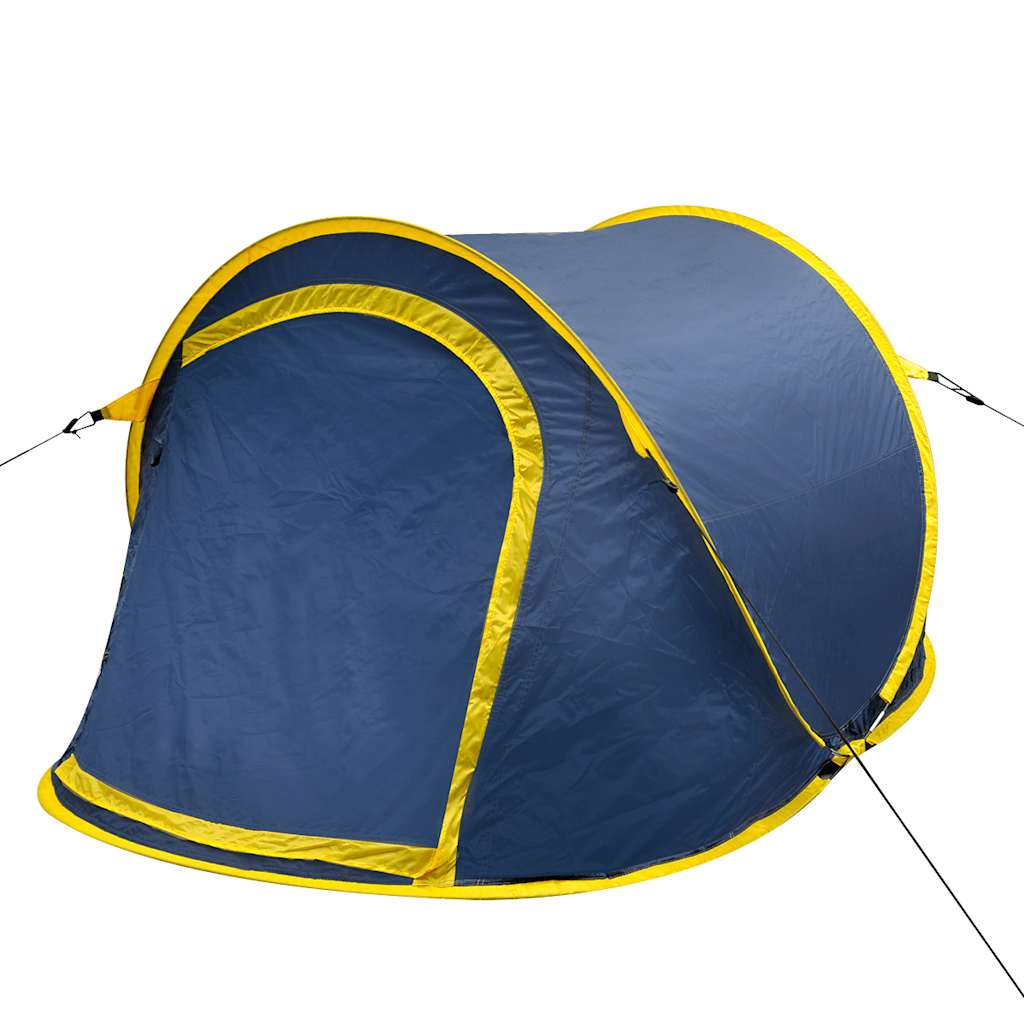 Σκηνή Camping Pop-up 2 Ατόμων Ναυτικό Μπλε / Πράσινη