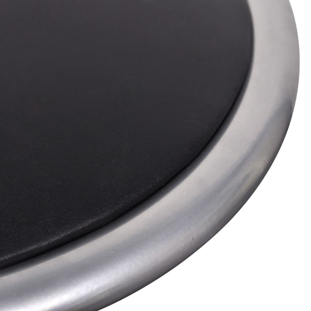 Σκαμπό Πτυσσόμενα 4 τεμ. από Συνθετικό Δέρμα - Pakobazaar