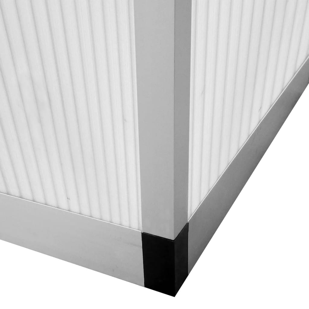 Θερμοκήπιο με Πλαίσιο Βάσης 6,05 μ² από Ενισχυμένο Αλουμίνιο - Pakobazaar