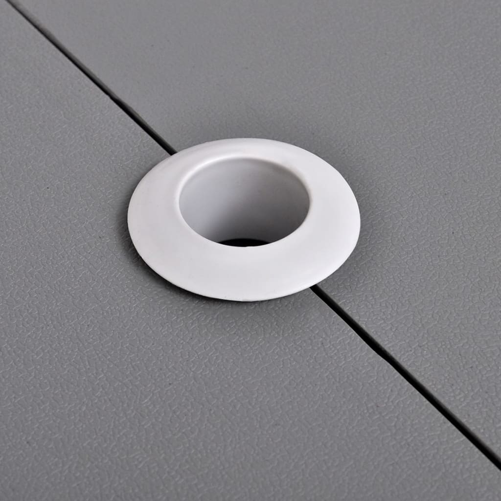 Σετ Τραπέζι Camping Πτυσ.+4 Σκαμπό Ελαφρύ Γκρι Αλουμίνιο - Pakobazaar