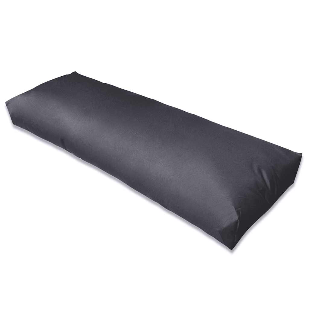 Μαξιλάρι Πλάτης Επενδεδυμένο Γκρι 120 x 40 x 10 εκ.