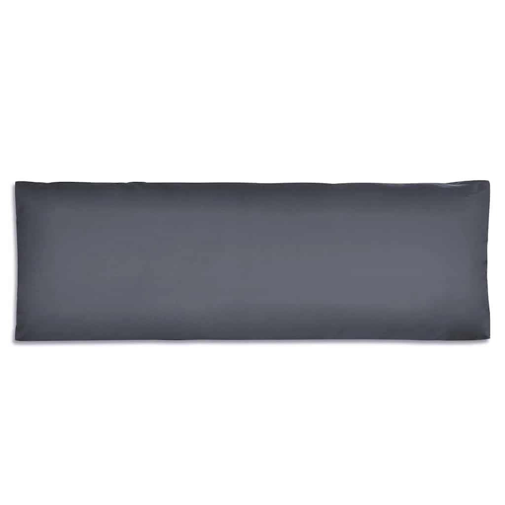 Μαξιλάρι Πλάτης Επενδεδυμένο Γκρι 120 x 40 x 10 εκ.