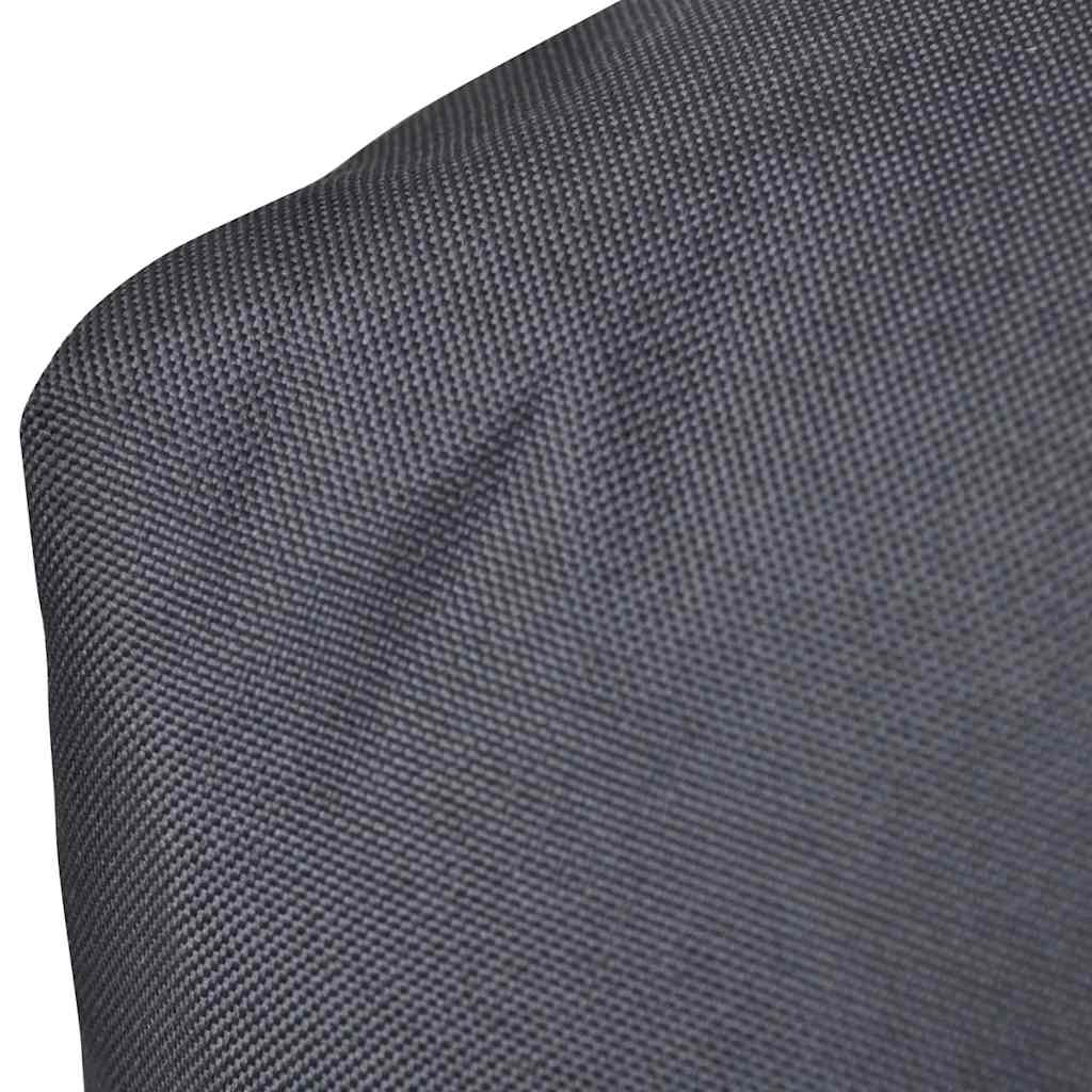 Μαξιλάρι Πλάτης Επενδεδυμένο Γκρι 120 x 40 x 10 εκ.