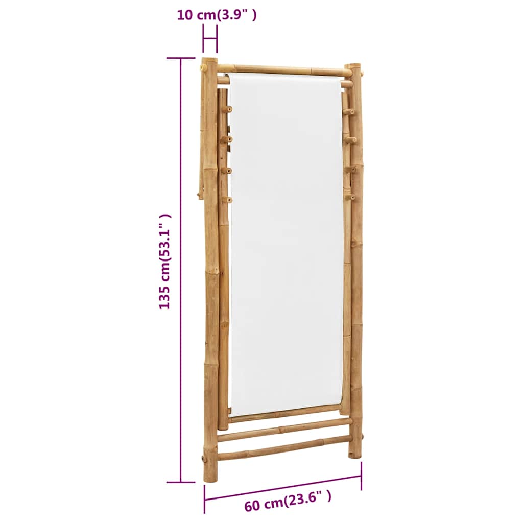 Σεζλόνγκ Εξωτερικού Χώρου από Μπαμπού και Καραβόπανο - Pakobazaar