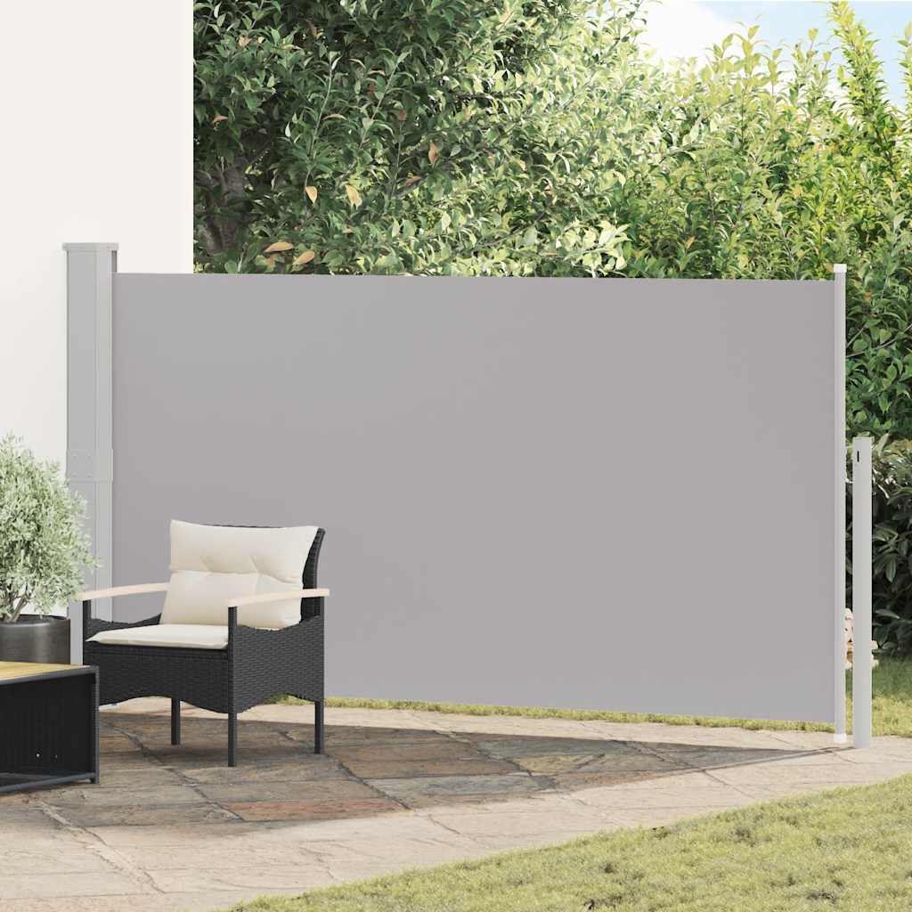 Σκίαστρο Πλαϊνό Συρόμενο Βεράντας Γκρι 160 x 300 εκ.