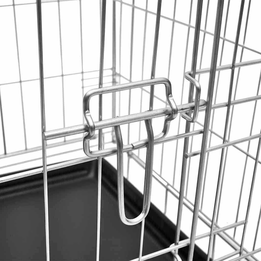 Κλουβί Σκύλου Πτυσσόμενο M Μεταλλικό - PAKOBAZAAR