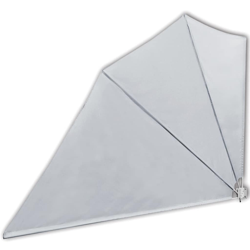 Σκίαστρο Βεράντας Πλαϊνό Πτυσσόμενο Γκρι 160 x 240 εκ.