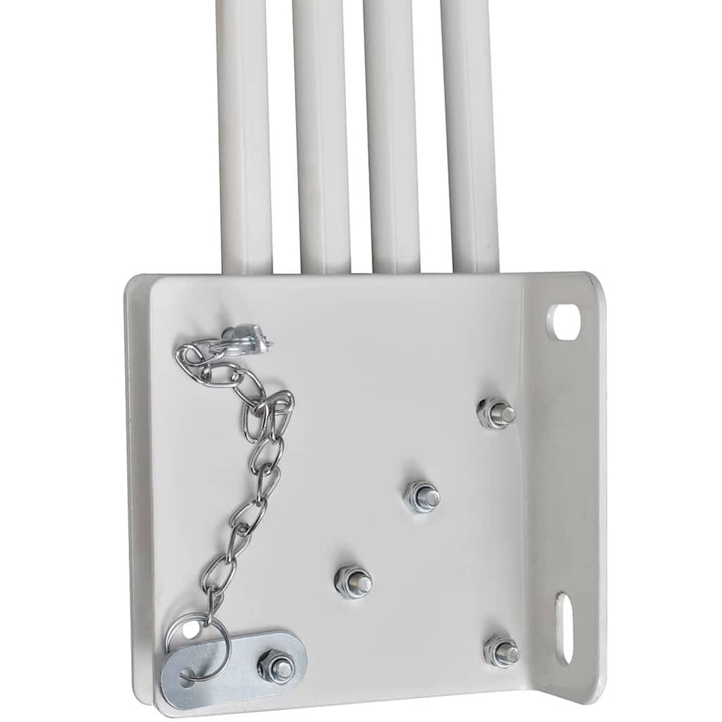 Σκίαστρο Βεράντας Πλαϊνό Πτυσσόμενο Γκρι 160 x 240 εκ.