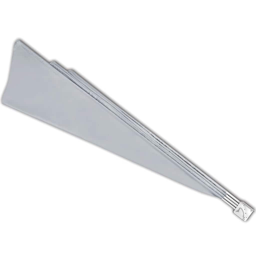 Σκίαστρο Βεράντας Πλαϊνό Πτυσσόμενο Γκρι 160 x 240 εκ.