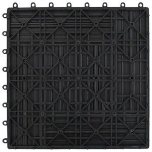Πλάκα Κατασκευής 11 pcs Γκρι 30 x 30 cm WPC - Pakobazaar