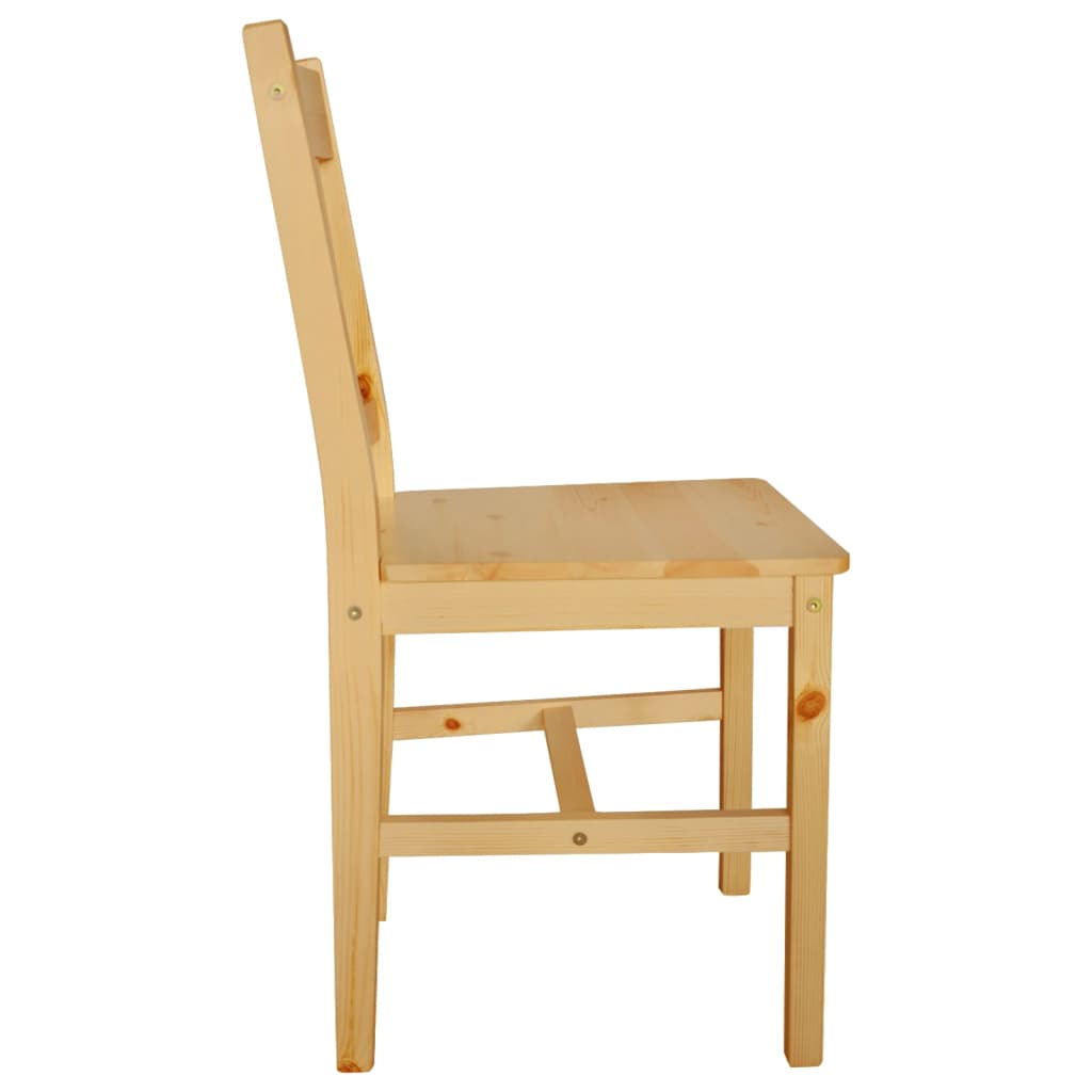 Καρέκλες Τραπεζαρίας 6 τεμ. από Ξύλο Πεύκου - PAKOBAZAAR