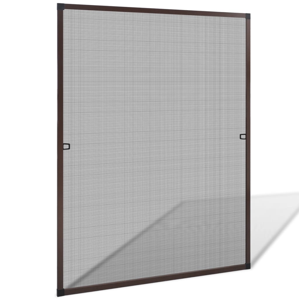 Σήτα Παραθύρου Καφέ 100 x 120 εκ. - Pakobazaar