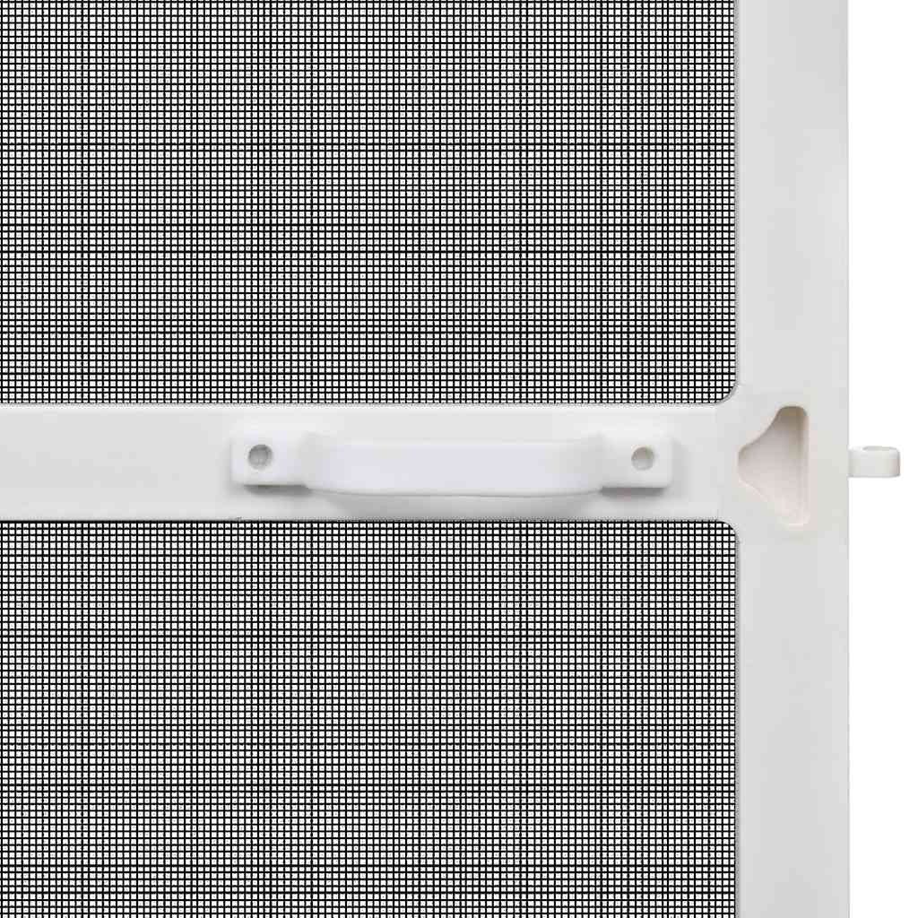 Σήτα Πόρτας με Μεντεσέδες Λευκή 120 x 240 εκ. - Pakobazaar