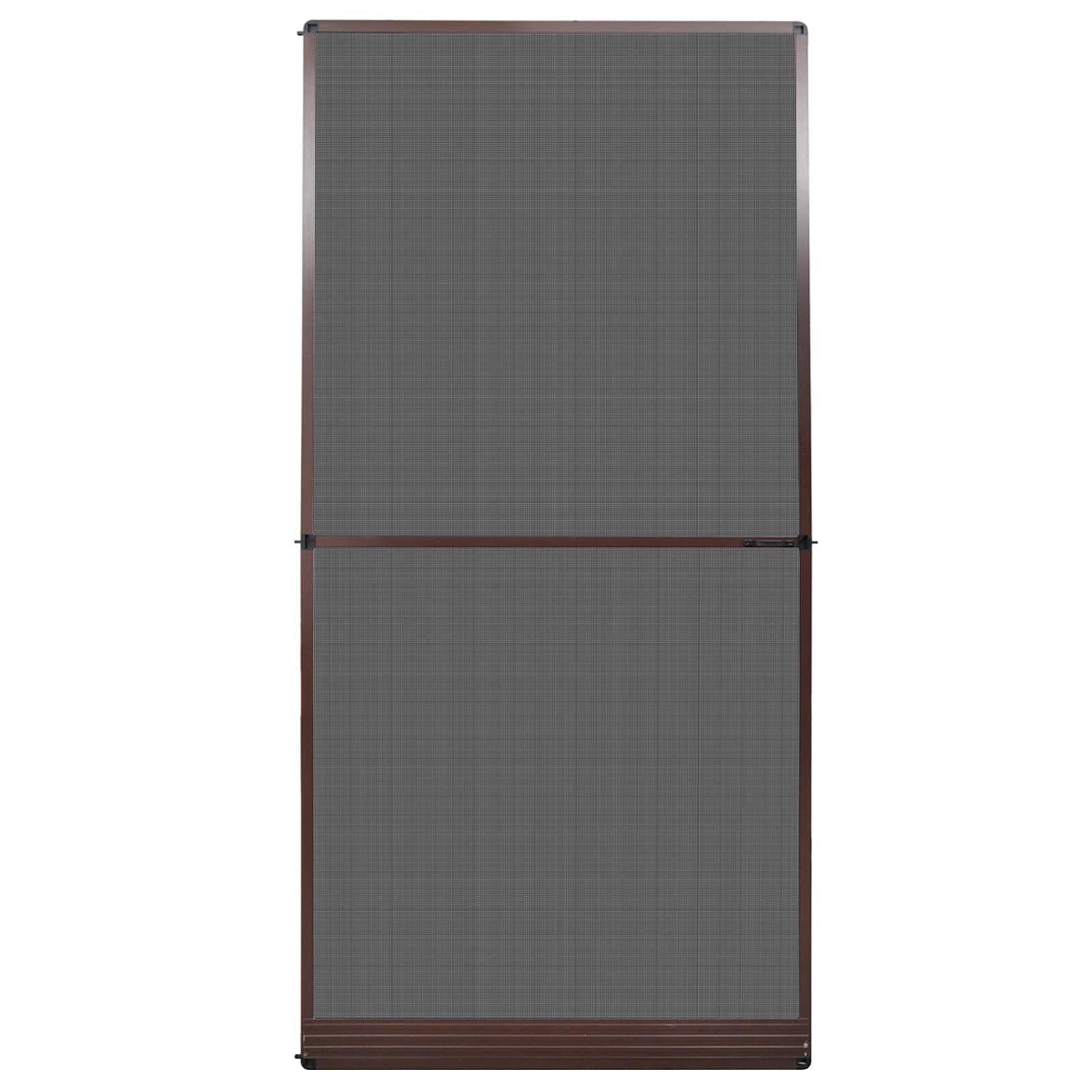 Ανοιγόμενη Οθόνη Εντόμων Καφέ και Μαύρο 120 x 240 cm - Pakobazaar