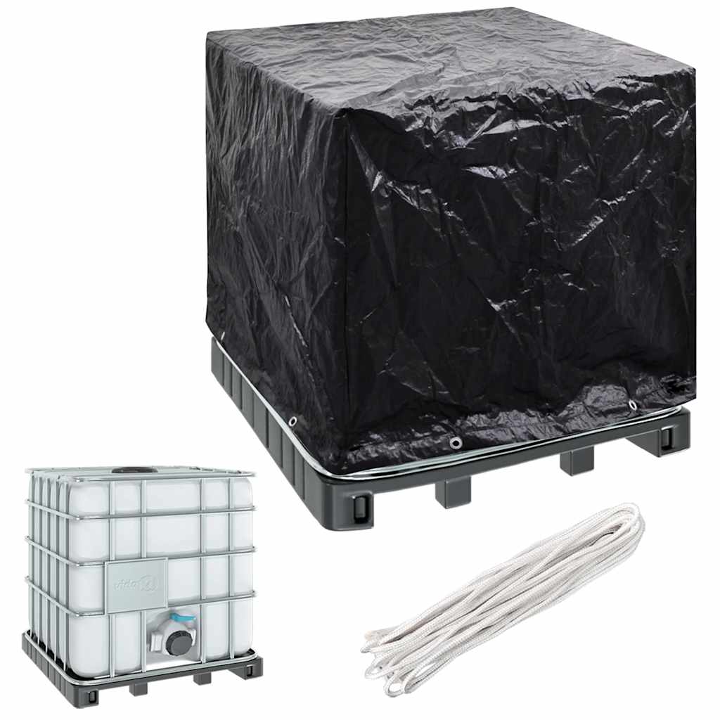 Κάλυμμα Παλετοδεξαμενής IBC με 8 Κρίκους 116 x 100 x 120 εκ.