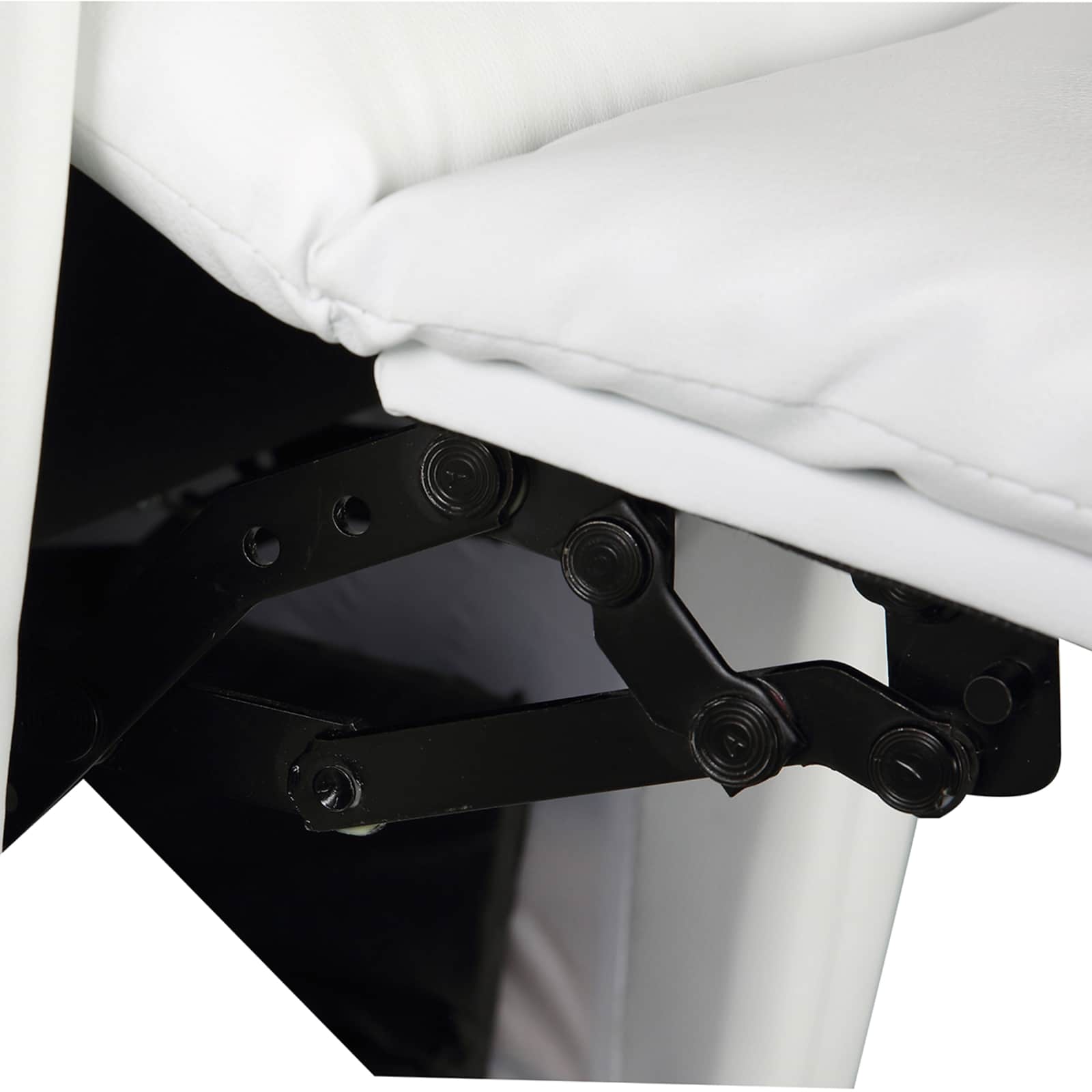 Ηλεκτρική Καρέκλα Μασάζ Κρεμ λευκό 78 x 148 x 71 εκ. Δερματίνη - Pakobazaar