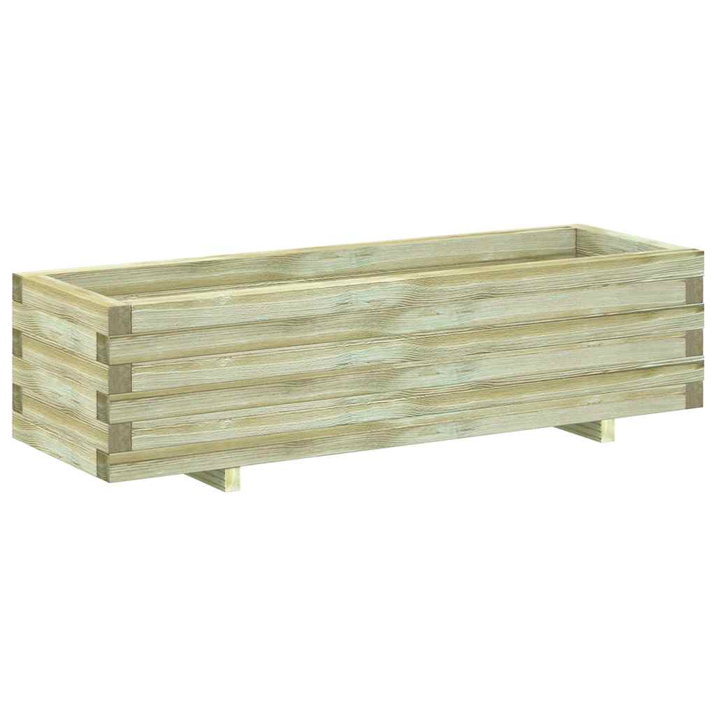 Ζαρντινιέρα Υπερυψωμένη Ορθογώνια 120 x 40 x 30 εκ. Ξύλινη