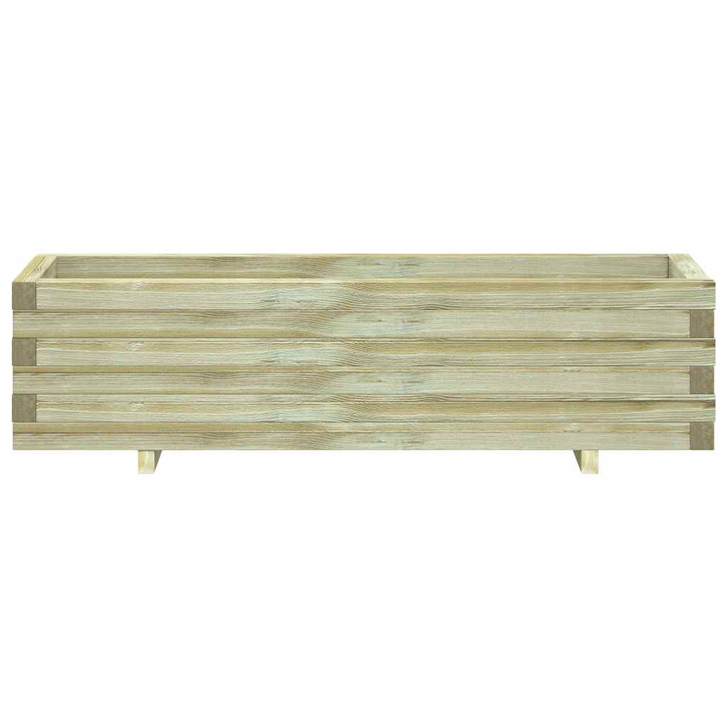 Ζαρντινιέρα Υπερυψωμένη Ορθογώνια 120 x 40 x 30 εκ. Ξύλινη