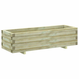 Ζαρντινιέρα Υπερυψωμένη Ορθογώνια 120 x 40 x 30 εκ. Ξύλινη