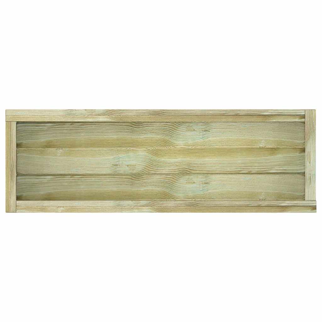 Ζαρντινιέρα Υπερυψωμένη Ορθογώνια 120 x 40 x 30 εκ. Ξύλινη