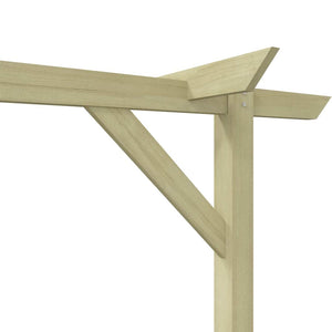 Πέργκολα Κήπου 410 x 40 x 203 εκ. Ξύλινη