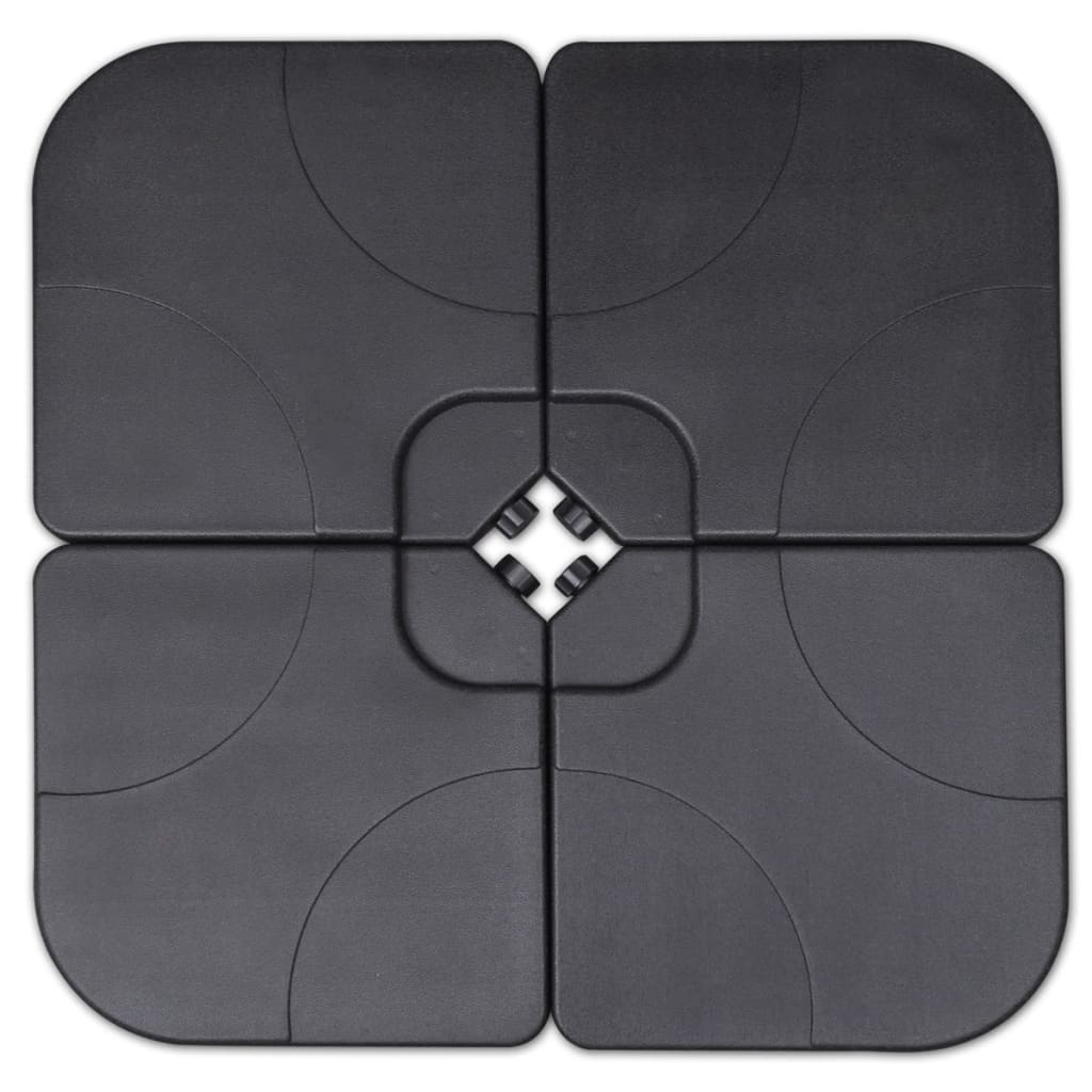 Ομπρέλα Κήπου Πράσινη από Αλουμίνιο με Φορητή Βάση - PAKOBAZAAR