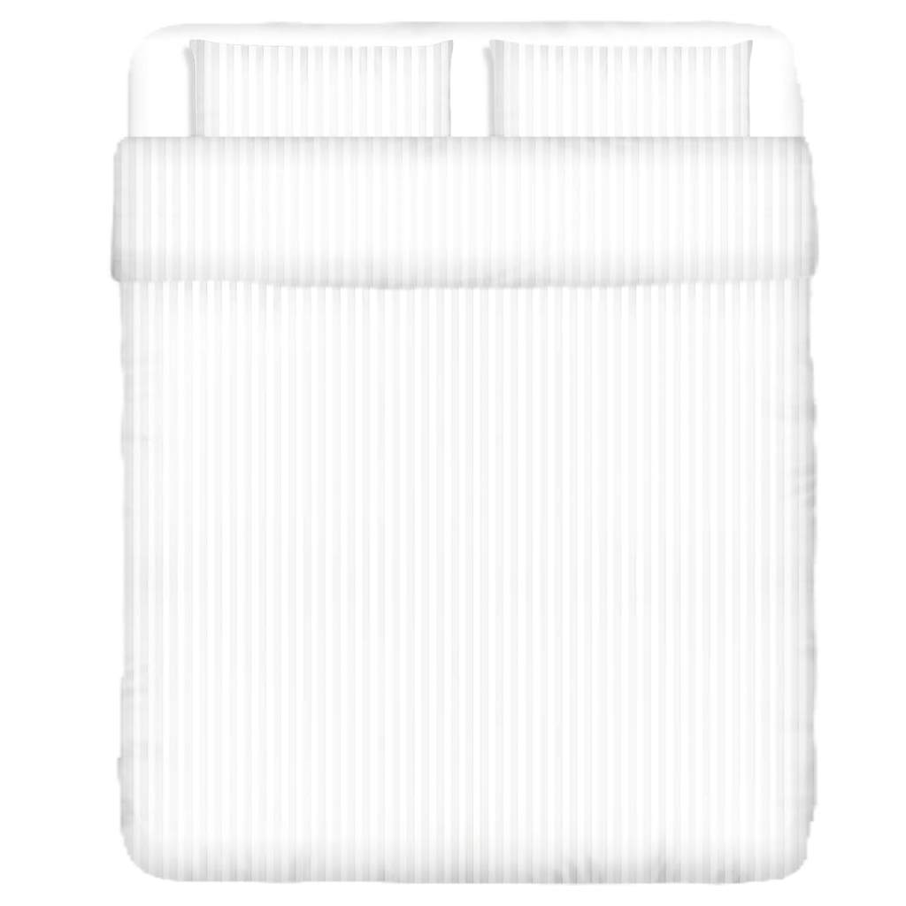 Παπλωματοθήκη & Μαξιλαροθήκες Ριγέ 200x220 / 80x80 εκ Βαμβακοσατέν