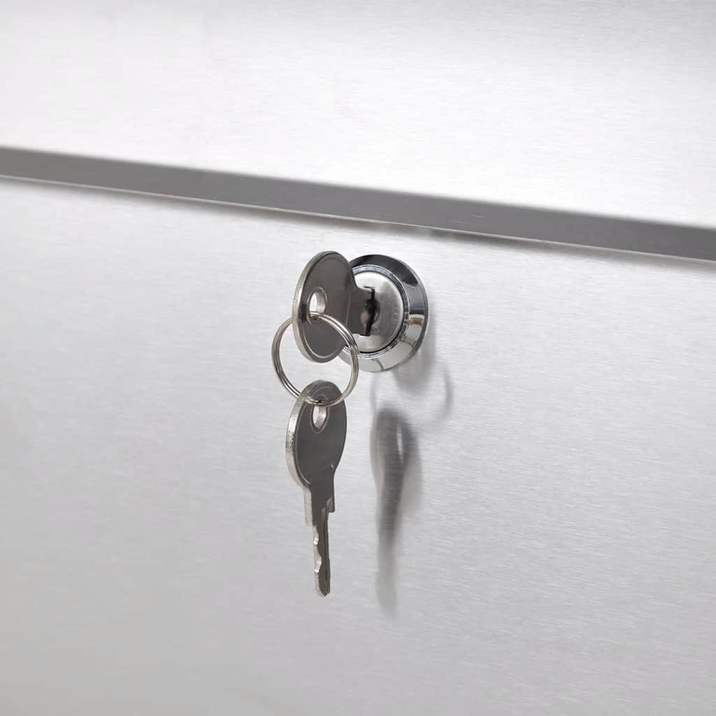 Γραμματοκιβώτιο με Βάση από Ανοξείδωτο Ατσάλι - PAKOBAZAAR