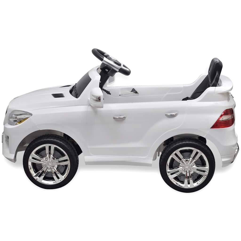 Mercedes Benz Αυτοκίνητο Ηλεκτροκίνητο ML350 Λευκό 6V, Τηλεχειριστήριο
