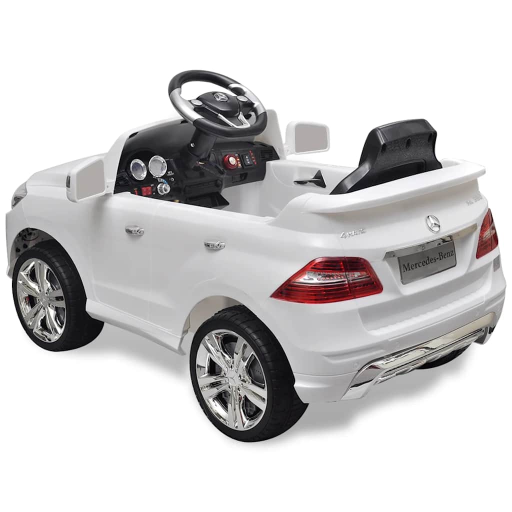 Mercedes Benz Αυτοκίνητο Ηλεκτροκίνητο ML350 Λευκό 6V, Τηλεχειριστήριο