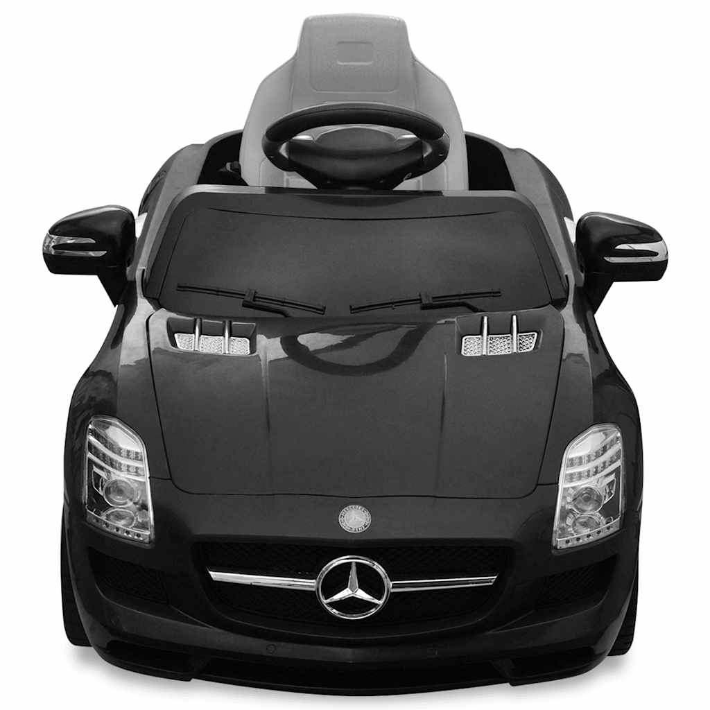 Mercedes Benz Αυτοκίνητο Ηλεκτροκίνητο SLS AMG Μαύρο, Τηλεχειριστήριο - Pakobazaar