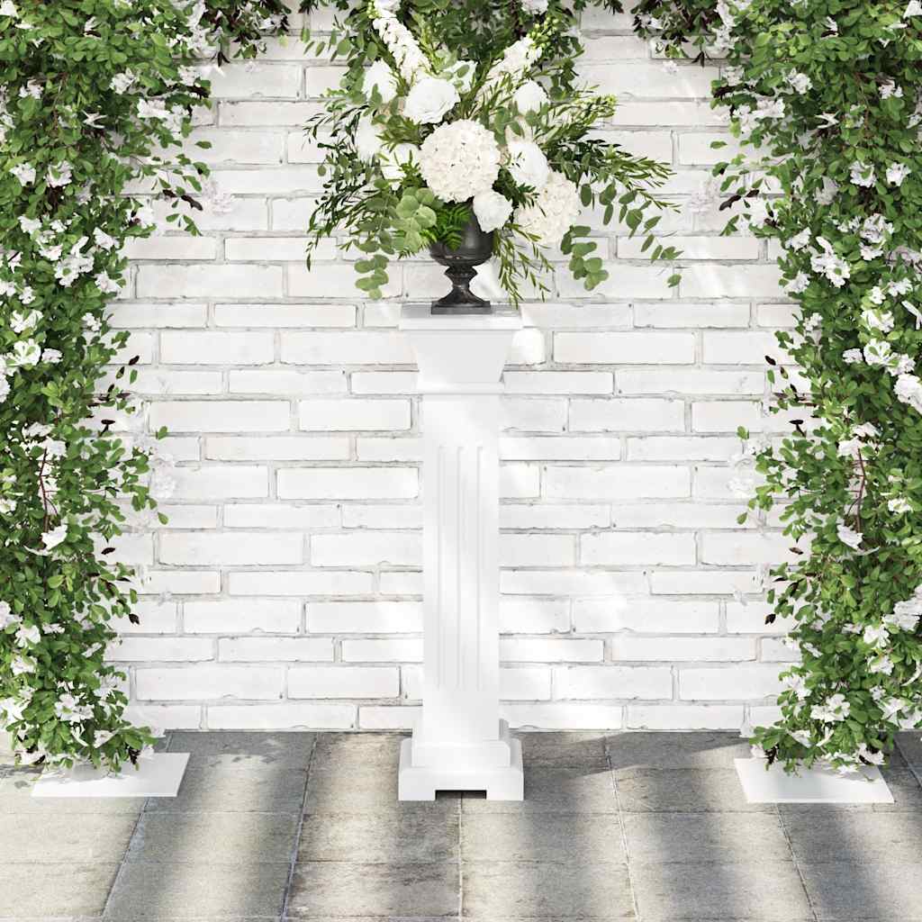 Ανθοστήλη Κολόνα με Κλασικό Σχέδιο Τετράγωνη από MDF - PAKOBAZAAR