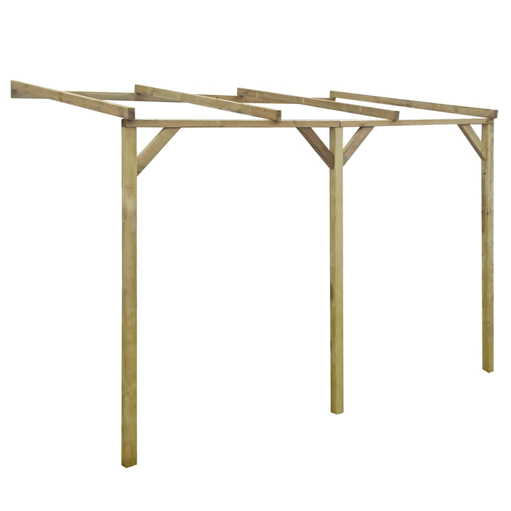 Πέργκολα Στηριζόμενη 2 x 3 x 2,2 μ. Ξύλινη - Pakobazaar