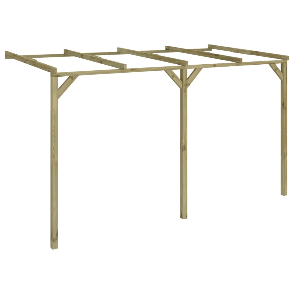 Πέργκολα Στηριζόμενη 2 x 4 x 2,2 μ. Ξύλινη - Pakobazaar